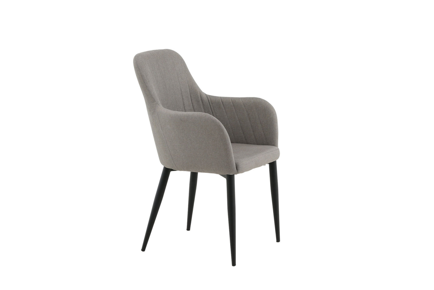 Comfort Esszimmerstühle, 2er Set, Grau