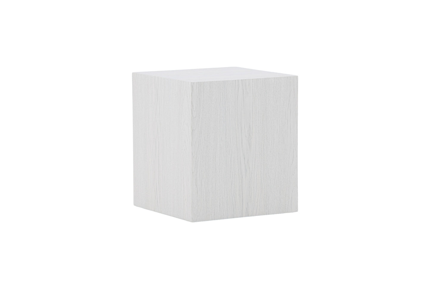 York kleiner Couchtisch aus MDF in weißer Holzoptik