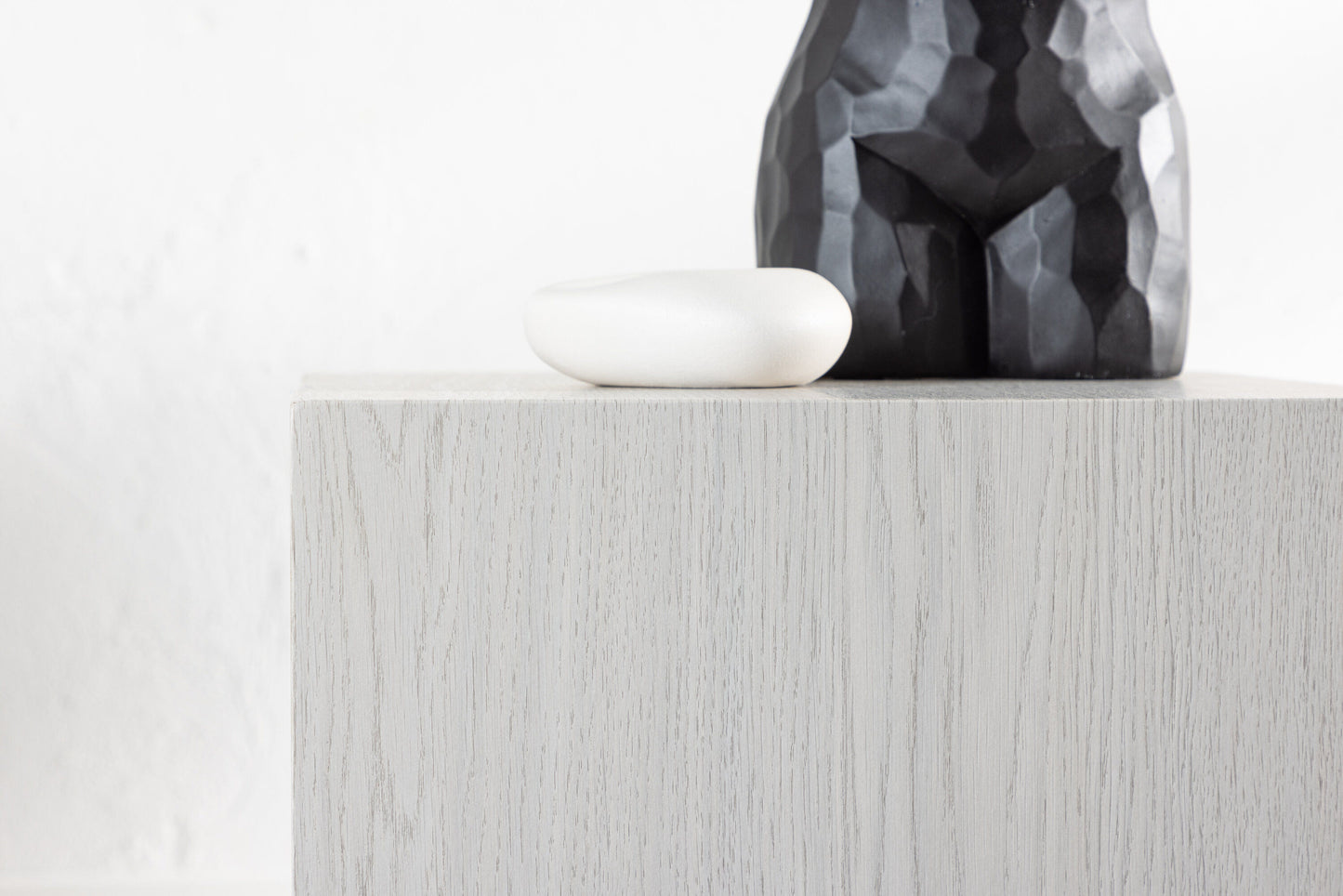 York kleiner Couchtisch aus MDF in weißer Holzoptik