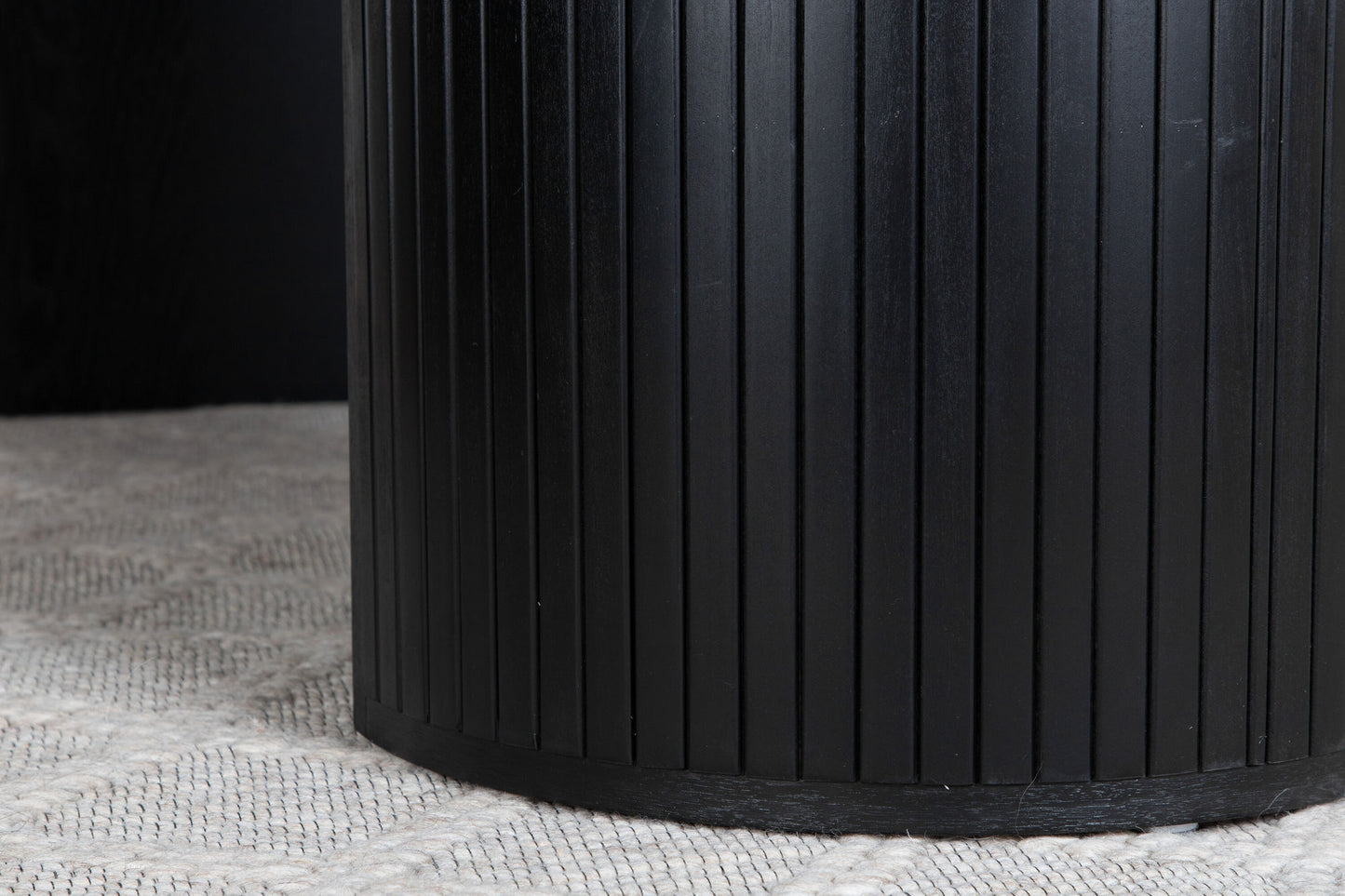 Esstisch Bianca in Schwarz, 200cm