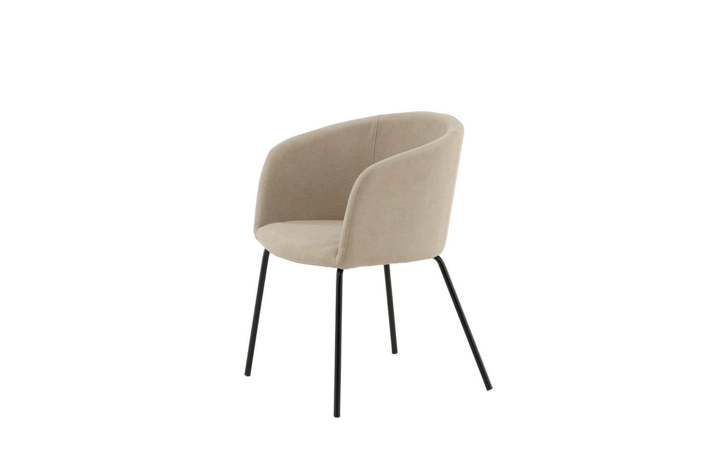 Berit Esstimmerstuhl, Beige Leinenoptik