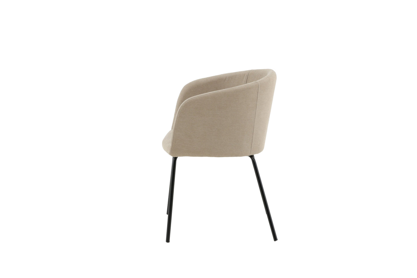 Berit Esstimmerstuhl, Beige Leinenoptik