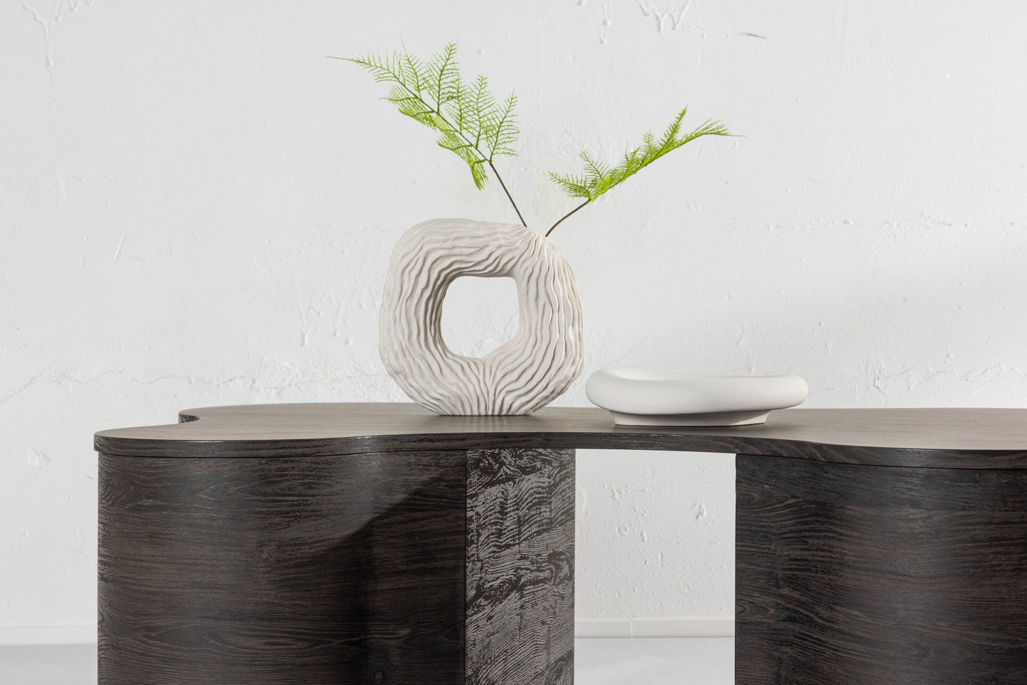 Larvik Couchtisch aus MDF in Dunkelbraun