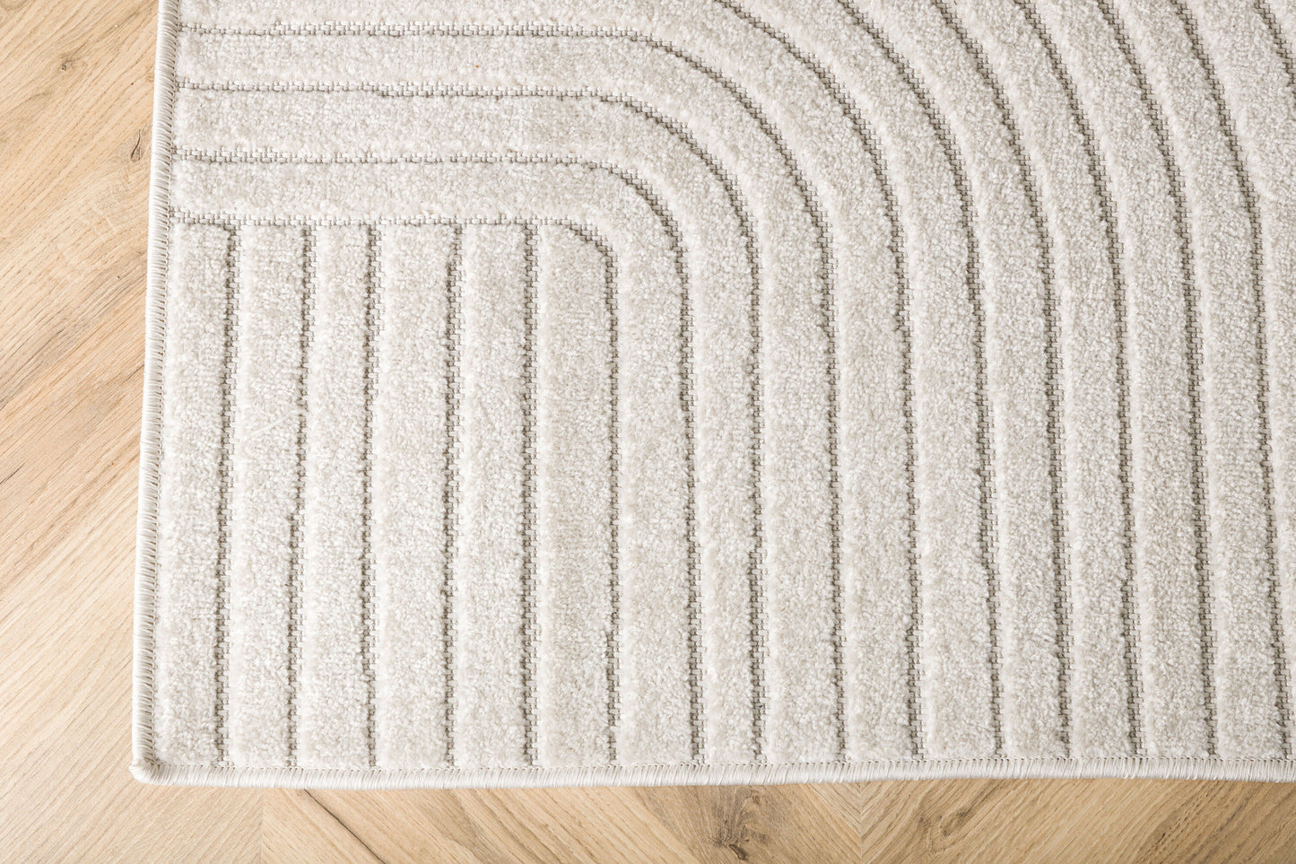 Vince Solar Teppich, Weiß, 290x200cm