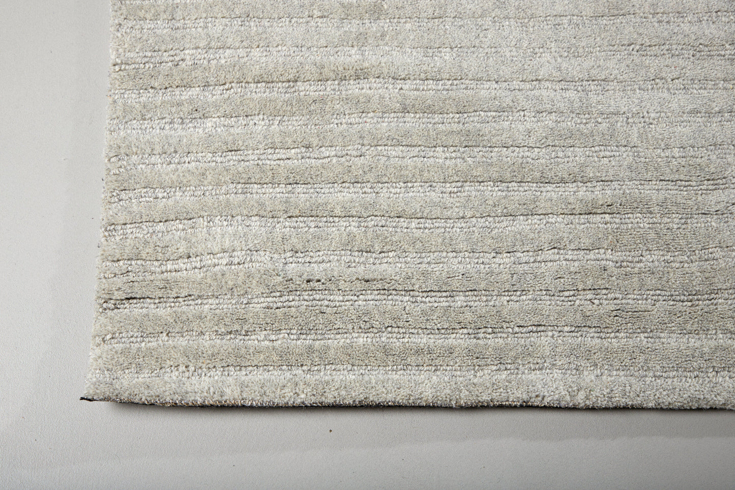 Milton Wollteppich, Hellgrau, 230x160cm