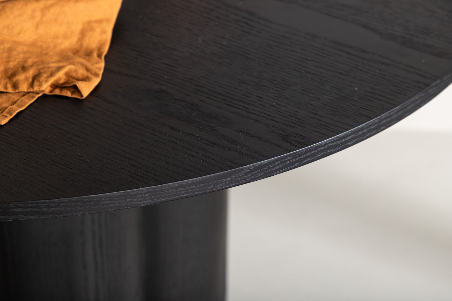 Esstisch Olivia in Schwarz, Ø 110cm