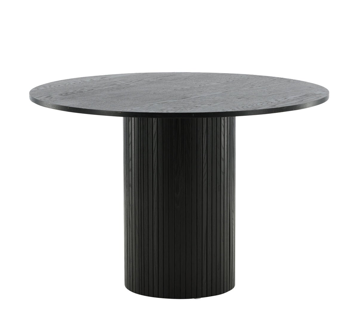 Esstisch Bianca in Schwarz, Ø 115cm
