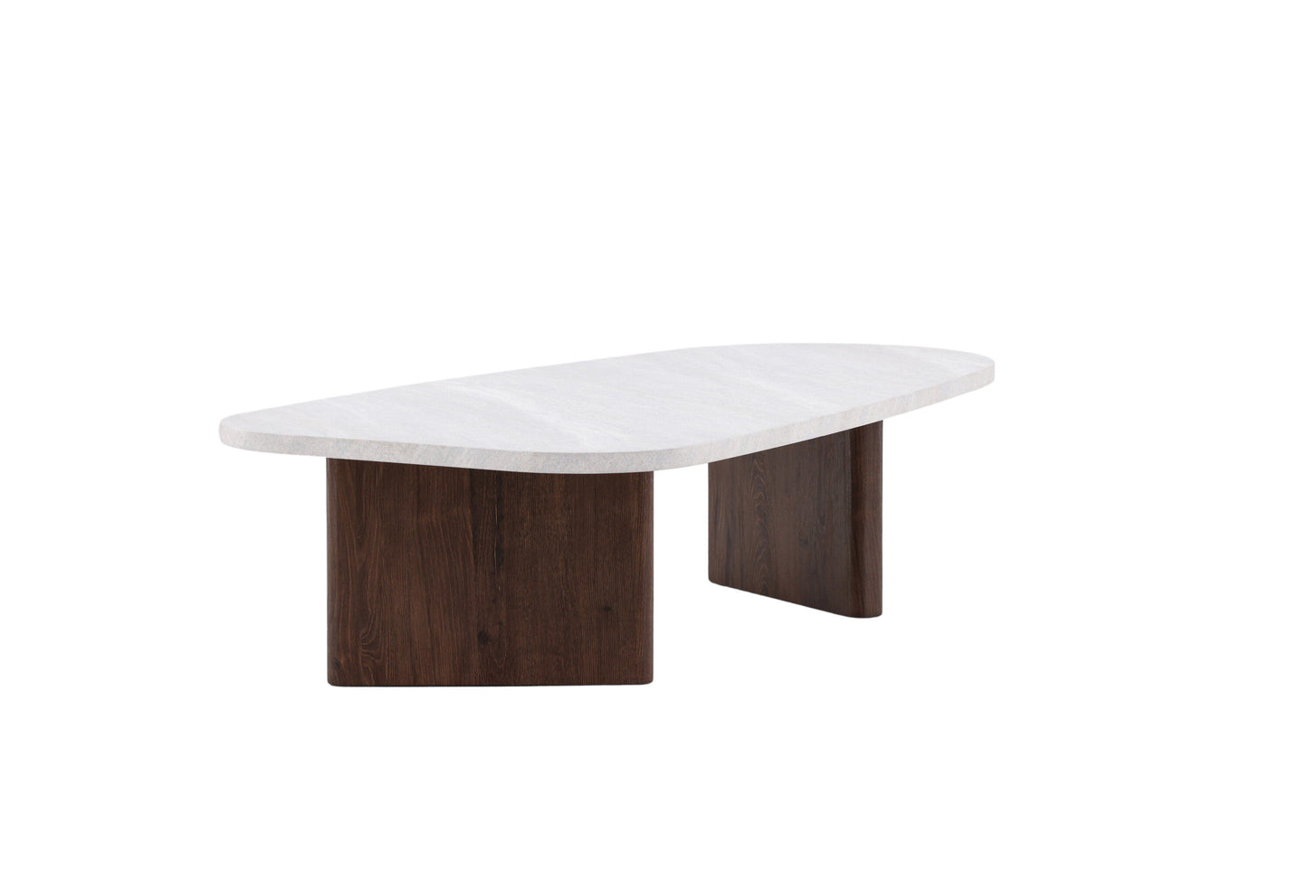 Grönvik Couchtisch aus MDF in Weiß/Braun