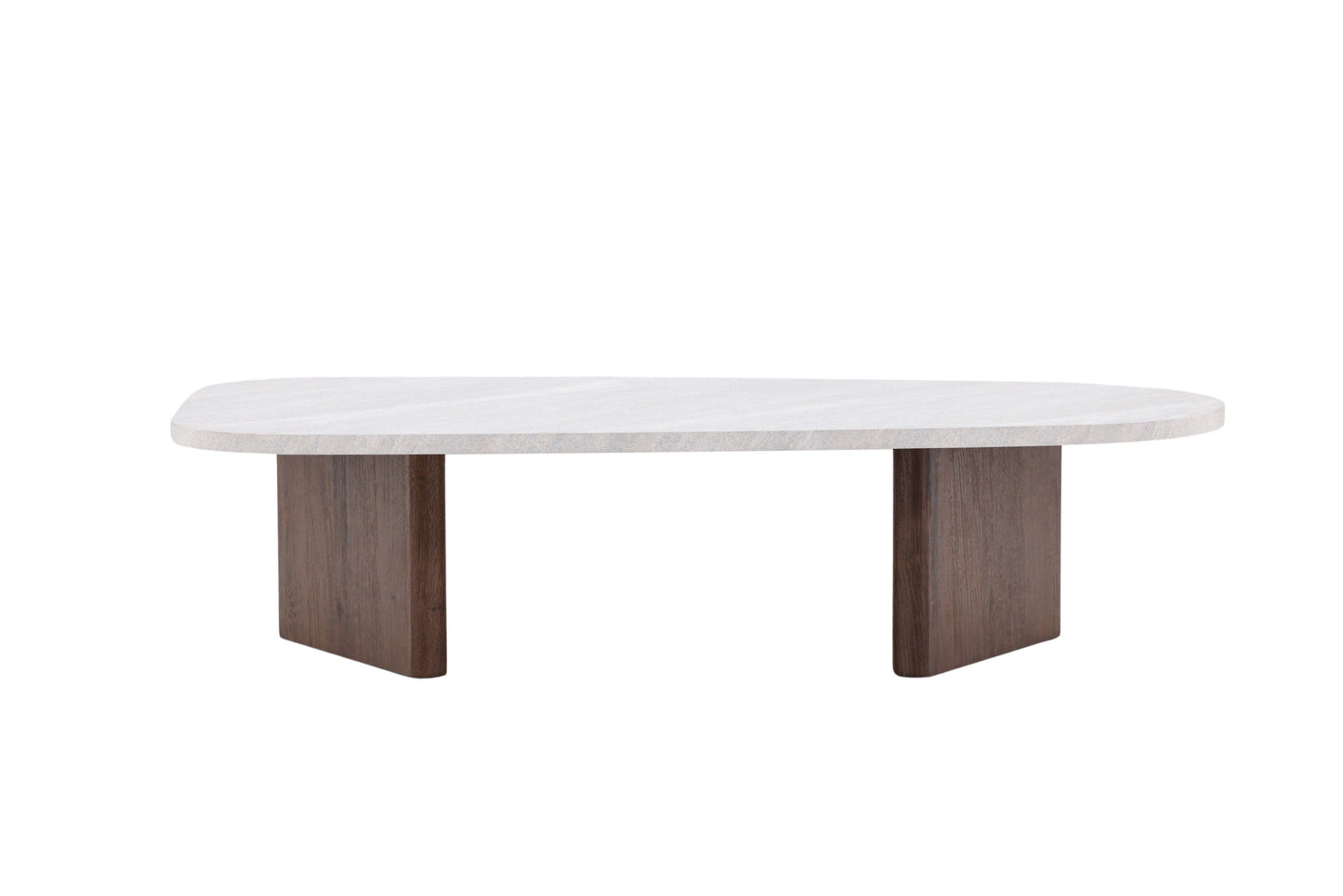Grönvik Couchtisch aus MDF in Weiß/Braun
