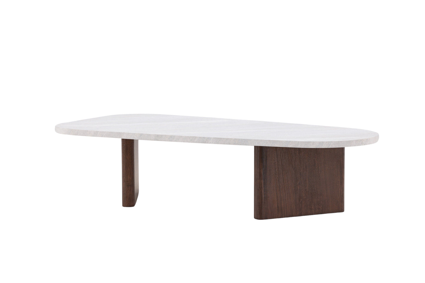 Grönvik Couchtisch aus MDF in Weiß/Braun