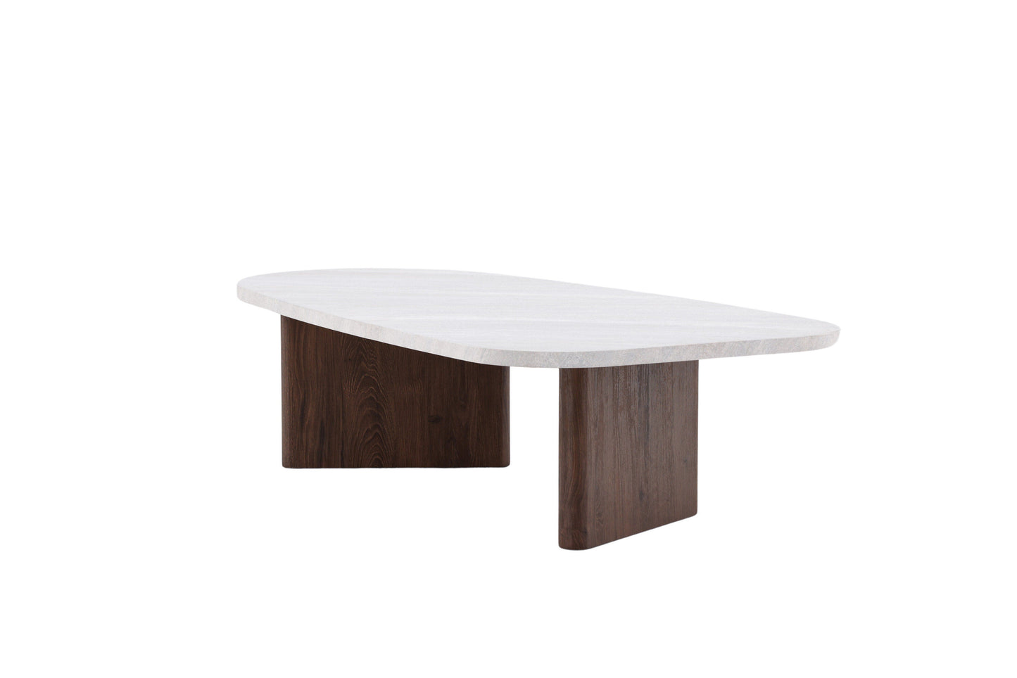 Grönvik Couchtisch aus MDF in Weiß/Braun