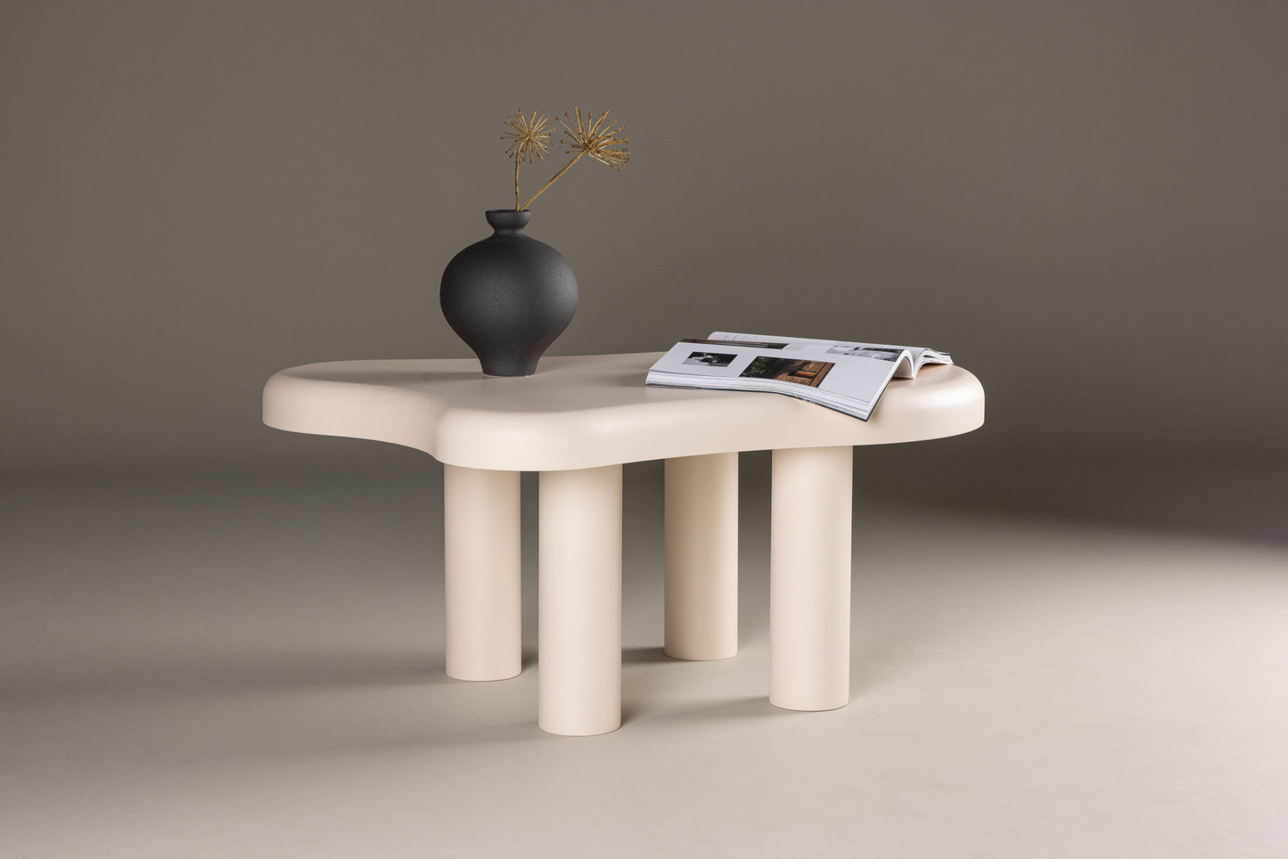 Strömstad Couchtisch aus MDF in Weiß