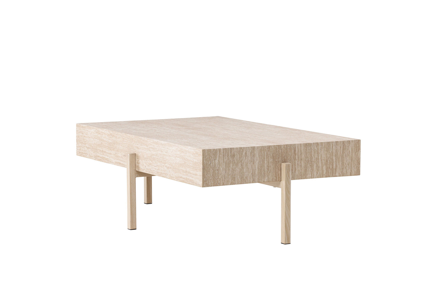 Vadholmen Couchtisch in Travertin-Optik, FSC 100%