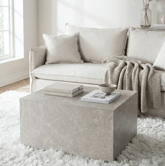 Couchtisch York in Marmor-Optik