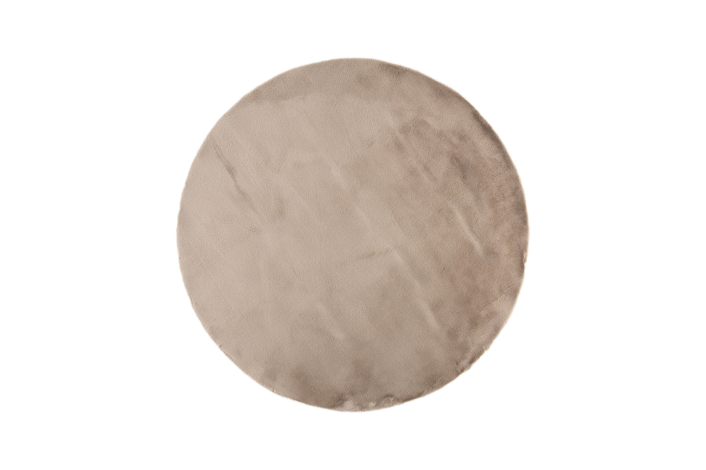 Leni Teppich Rund, Beige, Ø200cm