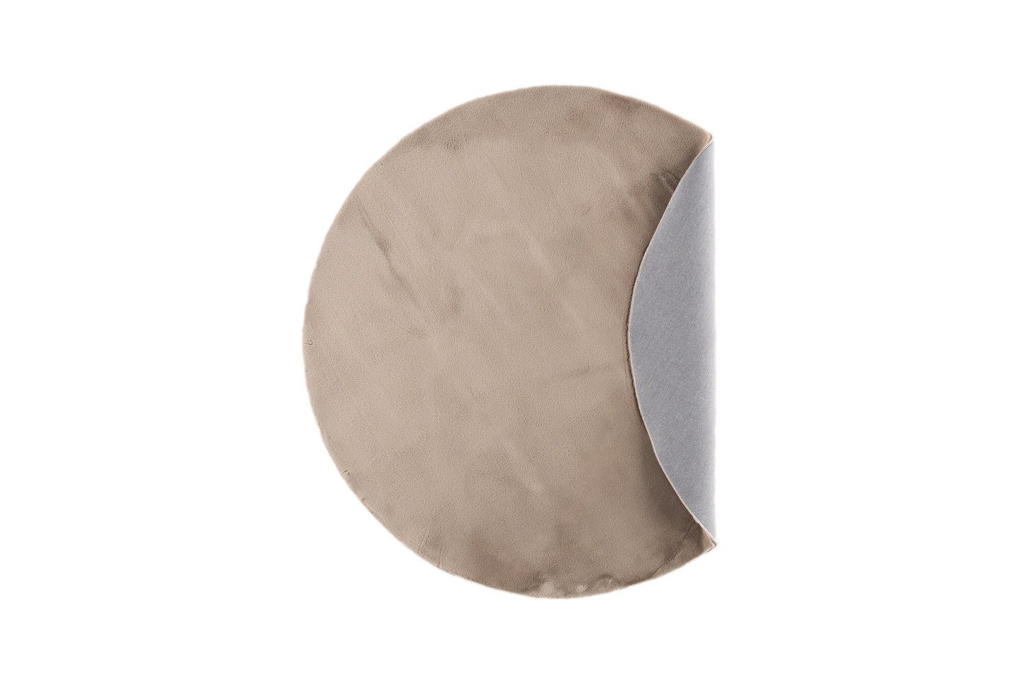 Leni Teppich Rund, Beige, Ø200cm