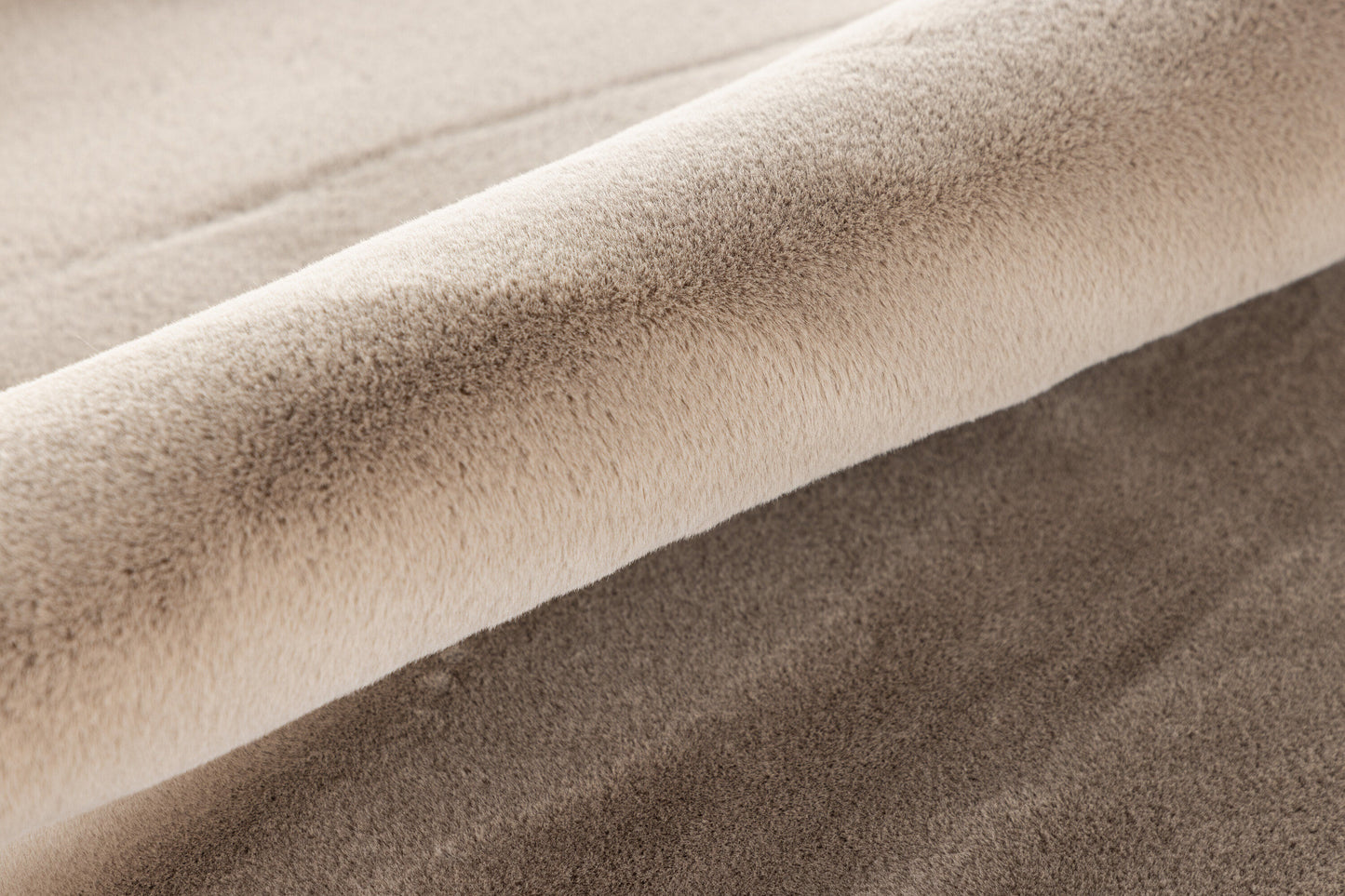 Leni Teppich Rund, Beige, Ø200cm