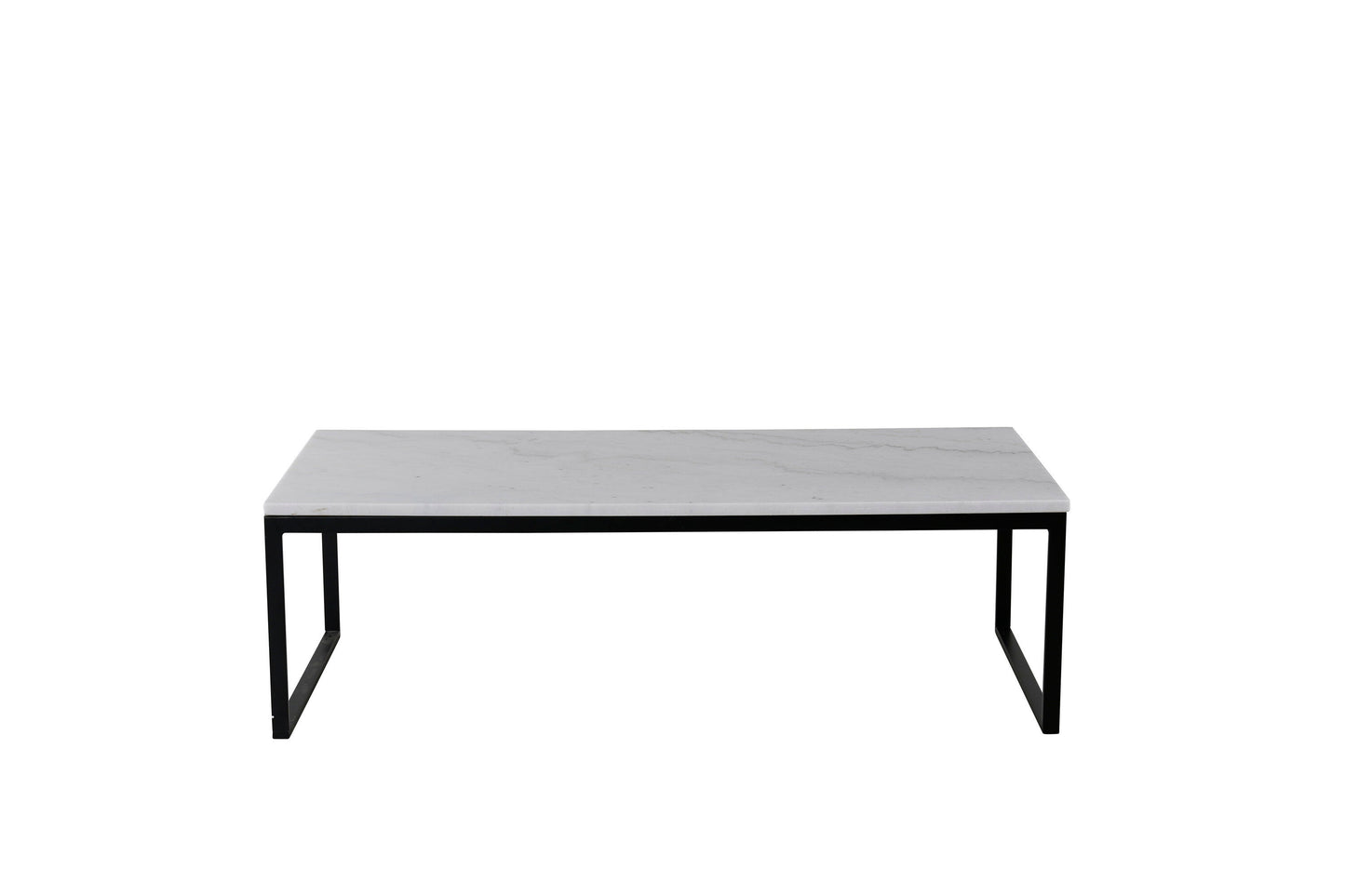 Estelle Couchtisch aus Marmor in Weiß/Schwarz