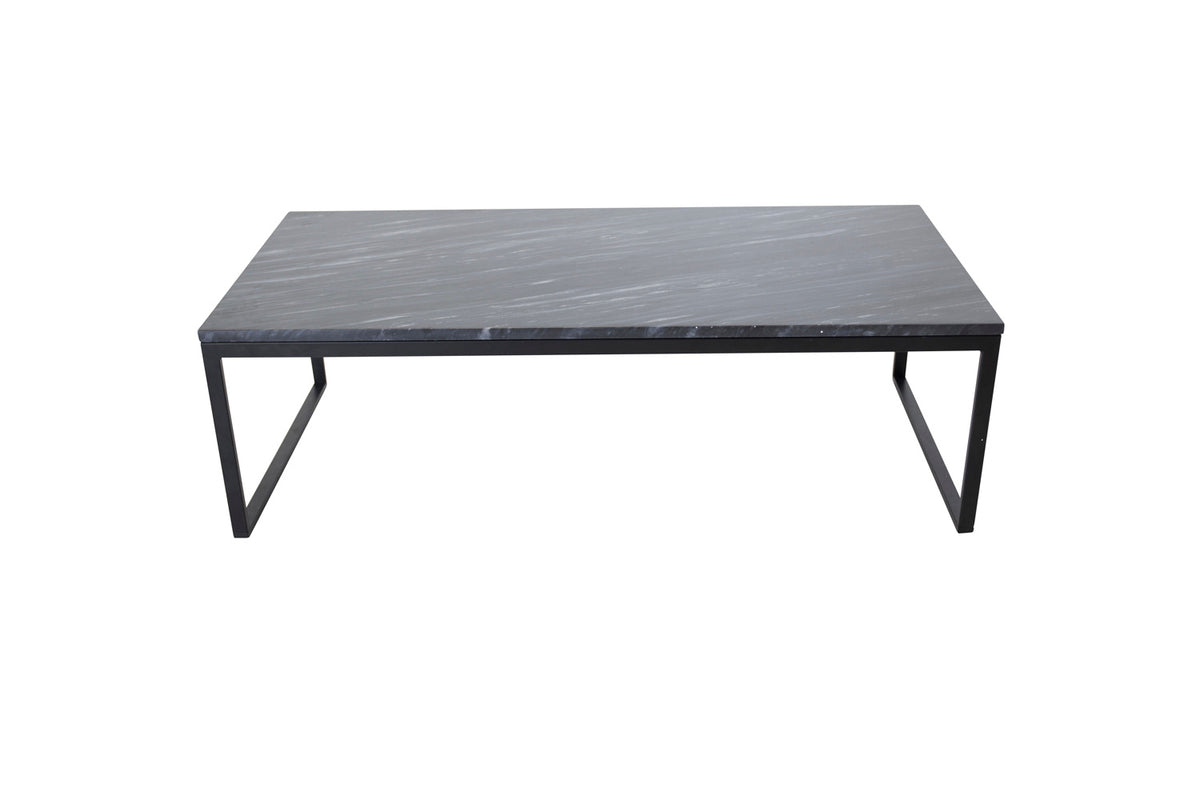 Estelle Couchtisch aus Marmor in Schwarz