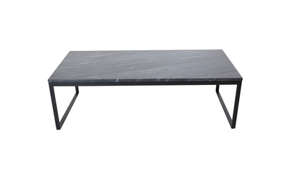 Estelle Couchtisch aus Marmor in Schwarz