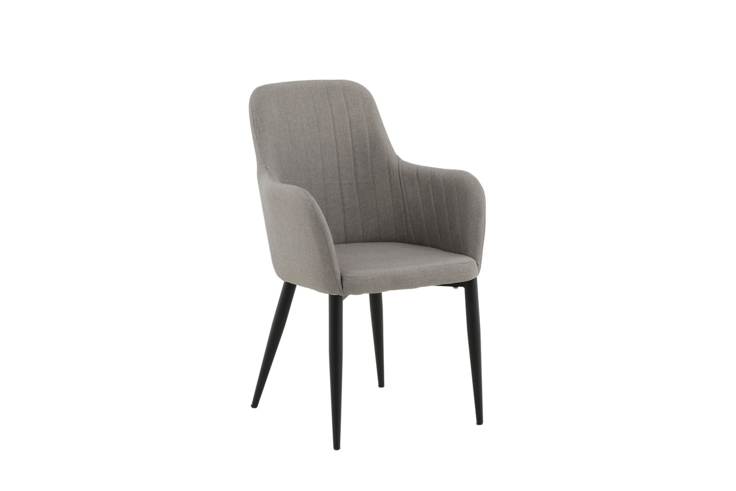 Comfort Esszimmerstühle, 2er Set, Grau