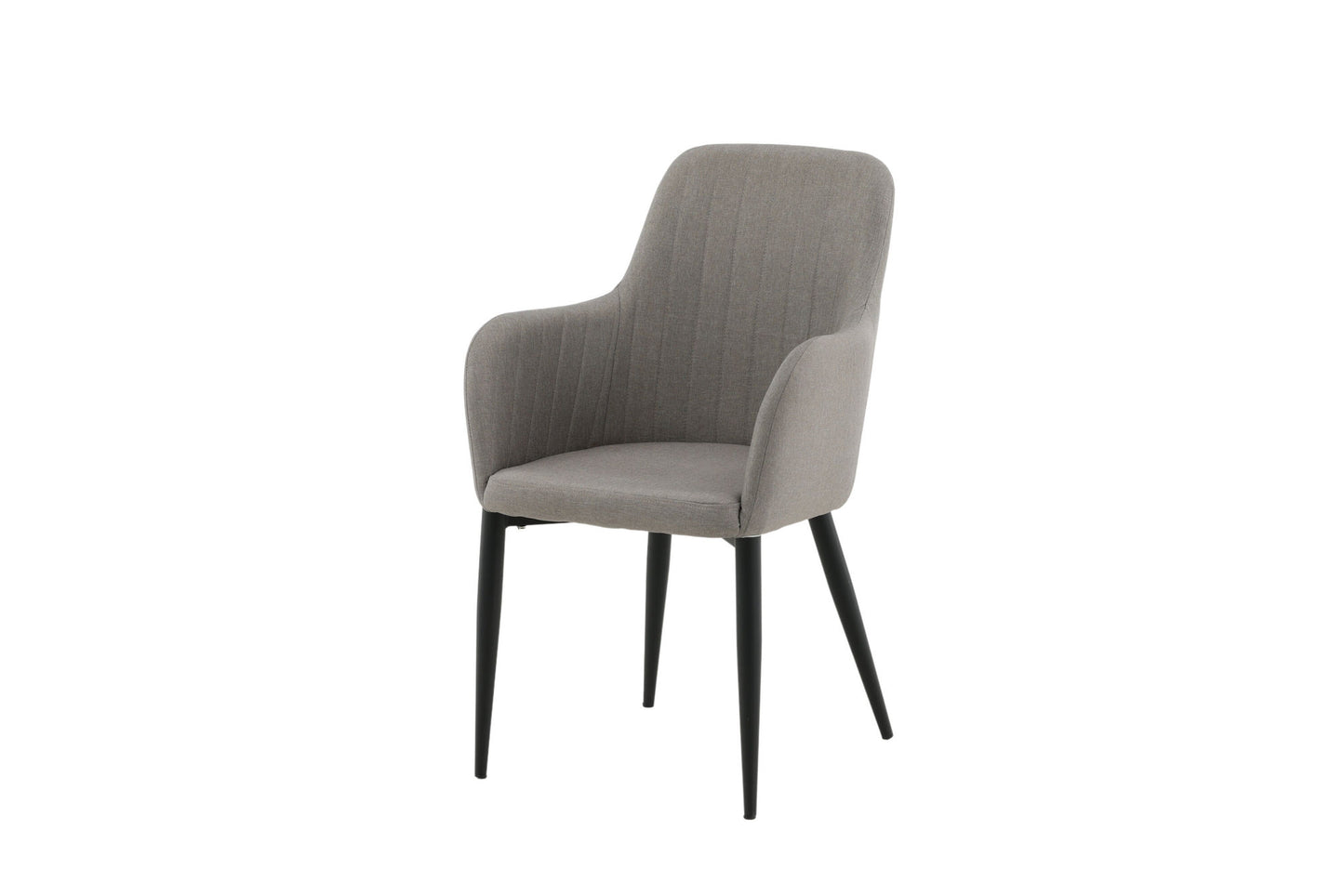 Comfort Esszimmerstühle, 2er Set, Grau