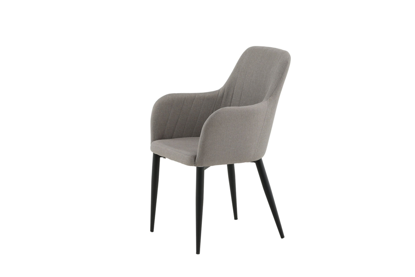 Comfort Esszimmerstühle, 2er Set, Grau