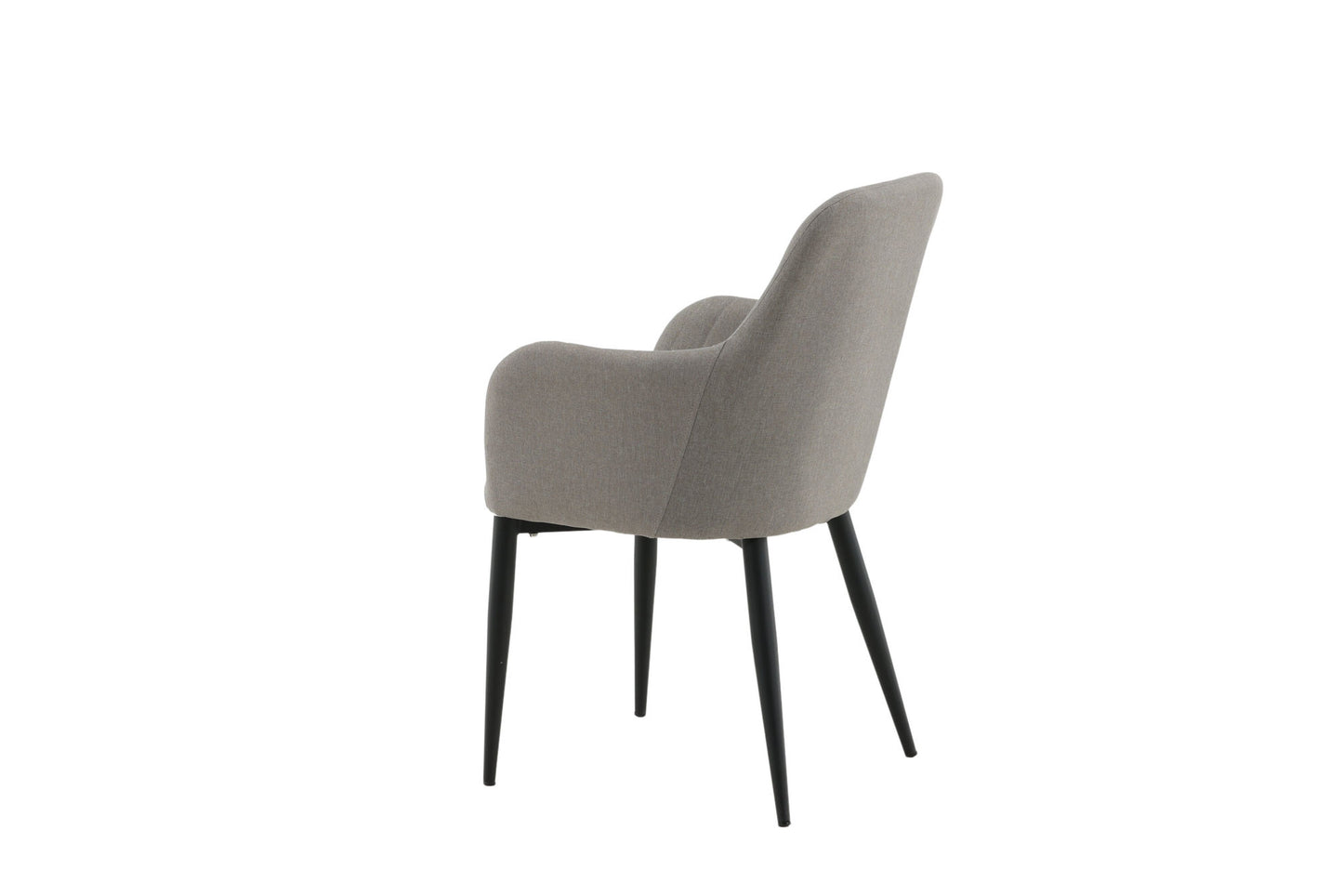 Comfort Esszimmerstühle, 2er Set, Grau