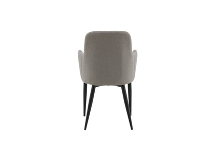 Comfort Esszimmerstühle, 2er Set, Grau