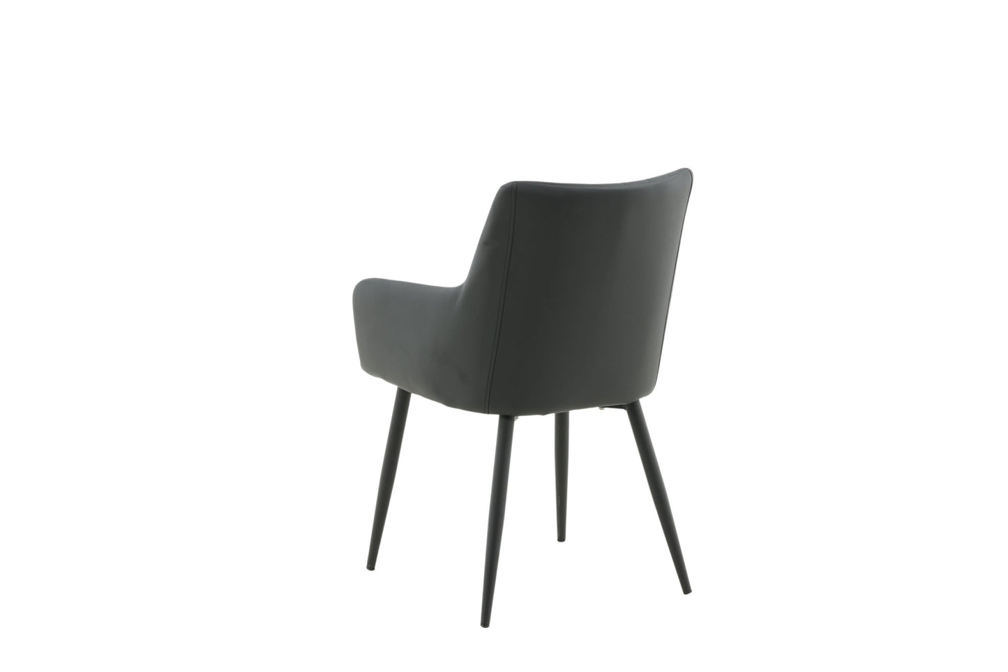Comfort Esszimmerstühle, 2er Set, Schwarz
