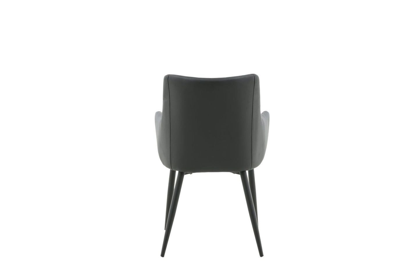 Comfort Esszimmerstühle, 2er Set, Schwarz