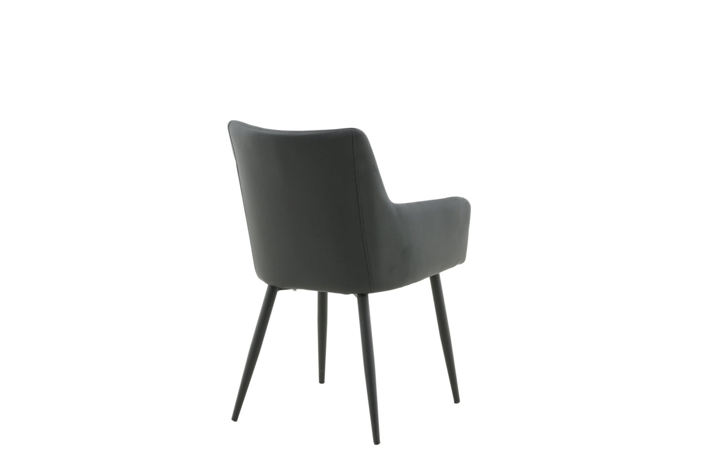 Comfort Esszimmerstühle, 2er Set, Schwarz