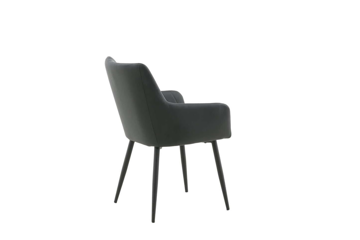 Comfort Esszimmerstühle, 2er Set, Schwarz