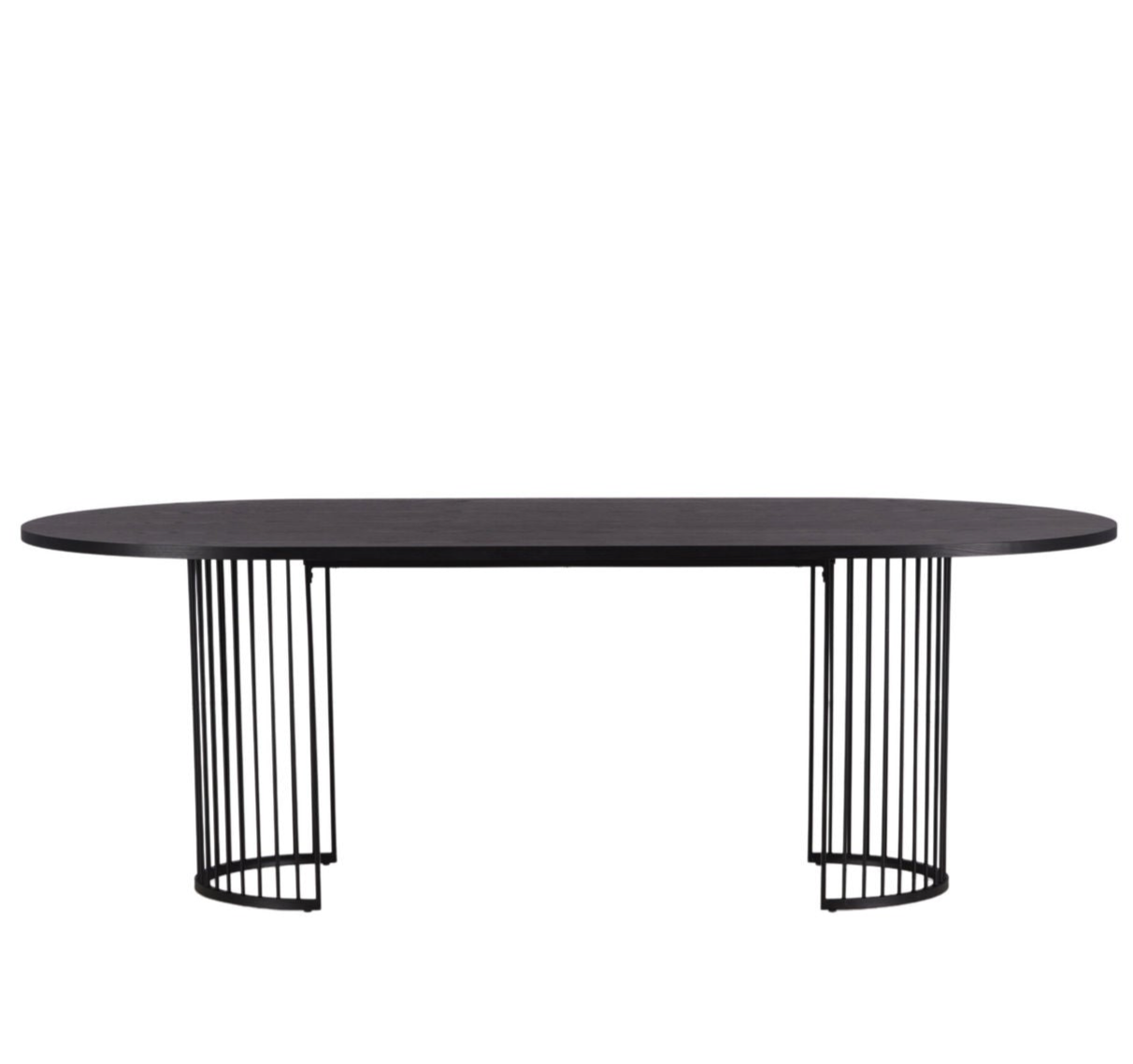 Esstisch Hamneskär in Schwarz, 220 cm