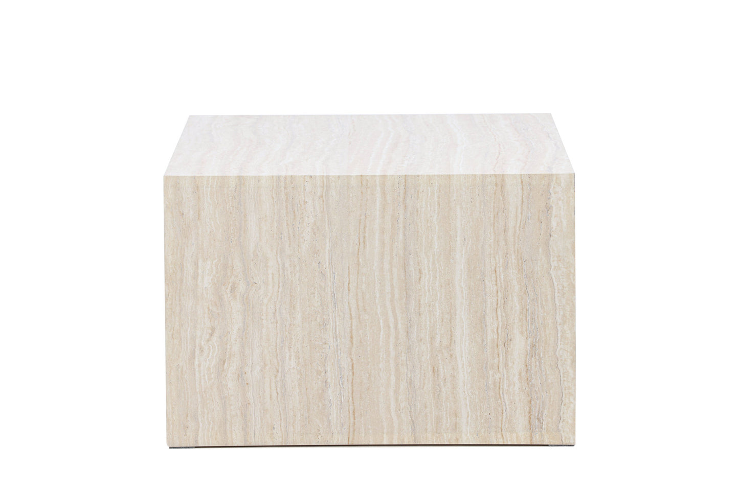 York Couchtisch in Travertin-Optik aus MDF