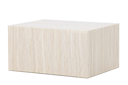 York Couchtisch in Travertin-Optik aus MDF