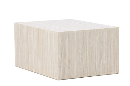 York Couchtisch in Travertin-Optik aus MDF