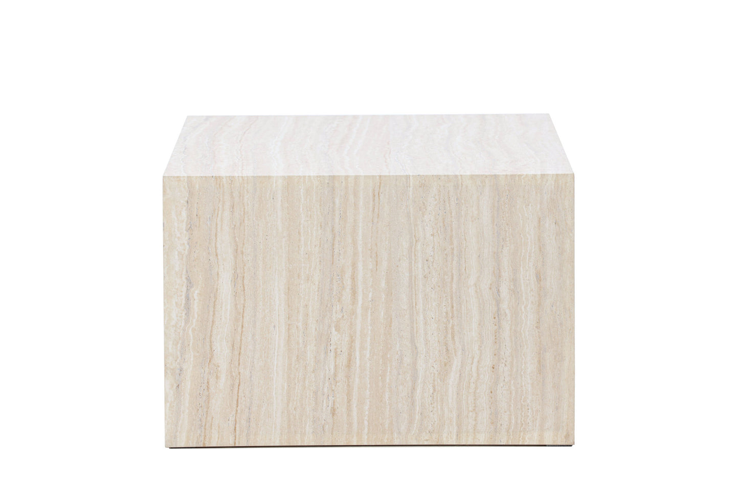York Couchtisch in Travertin-Optik aus MDF