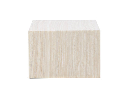 York Couchtisch in Travertin-Optik aus MDF