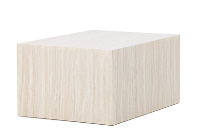York Couchtisch in Travertin-Optik aus MDF