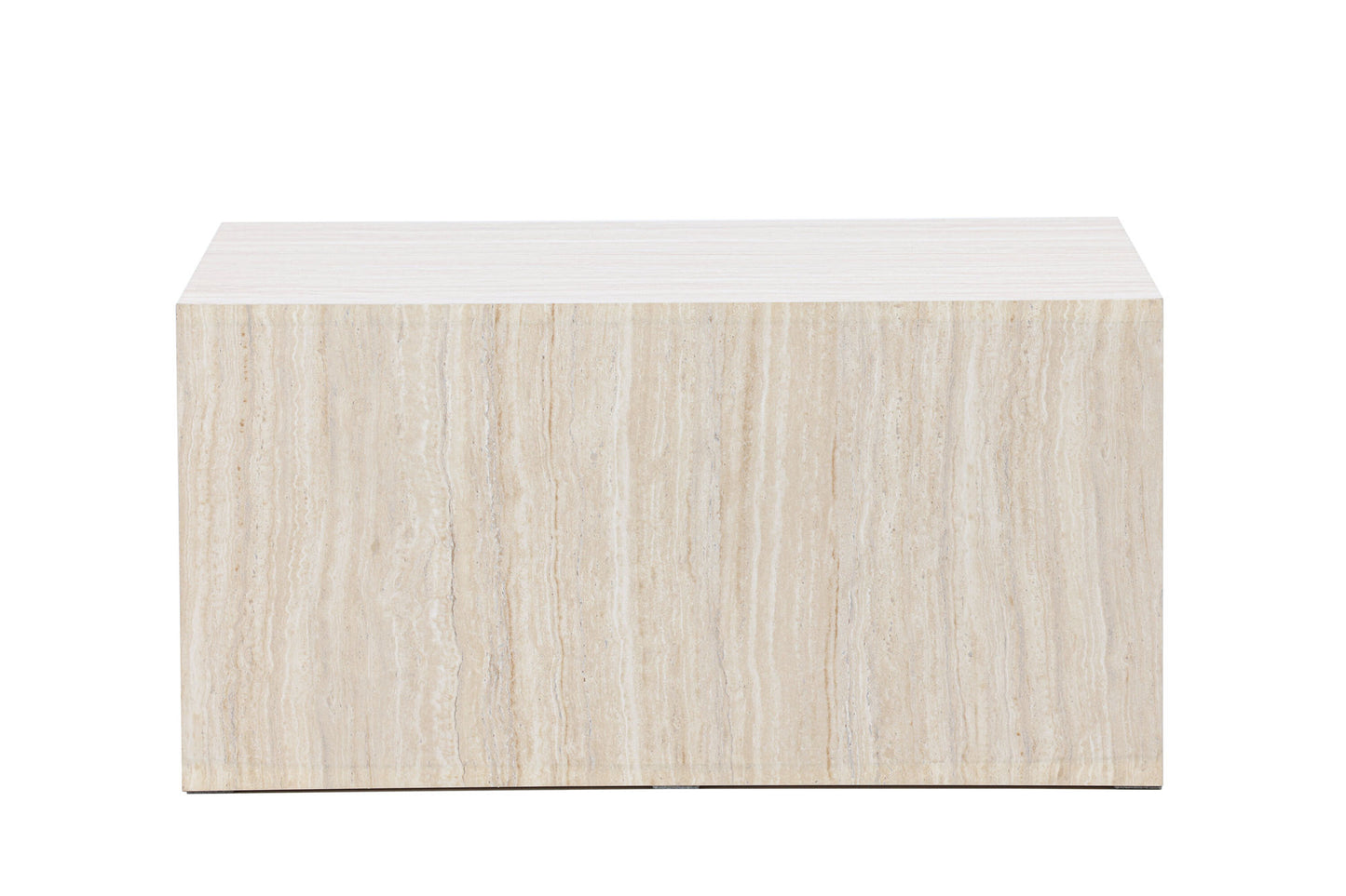 York Couchtisch in Travertin-Optik aus MDF