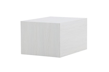 York großer Couchtisch aus MDF in weißer Holzoptik