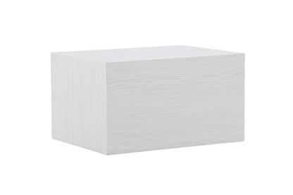 York großer Couchtisch aus MDF in weißer Holzoptik