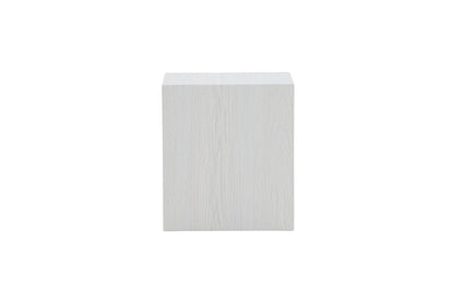 York kleiner Couchtisch aus MDF in weißer Holzoptik