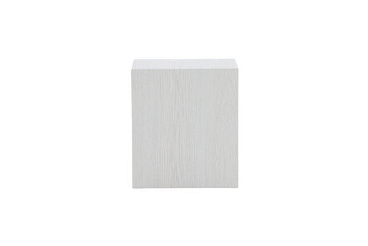 York kleiner Couchtisch aus MDF in weißer Holzoptik