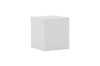 York kleiner Couchtisch aus MDF in weißer Holzoptik