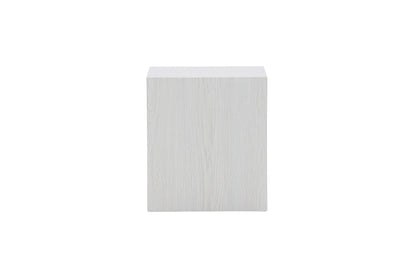 York kleiner Couchtisch aus MDF in weißer Holzoptik