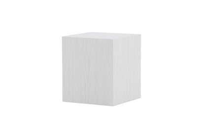 York kleiner Couchtisch aus MDF in weißer Holzoptik