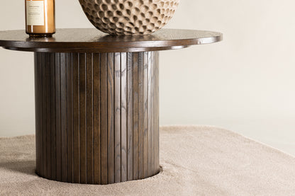 Bianca Couchtisch aus MDF in Dunkelbraun