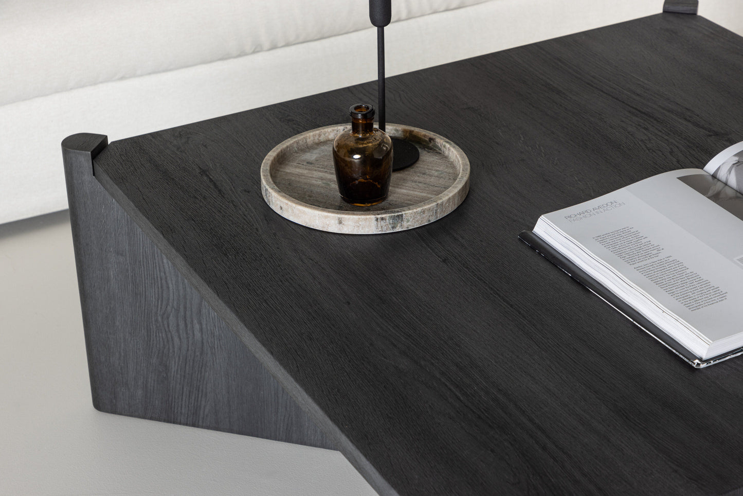 Rogaland Couchtisch aus MDF in Schwarz